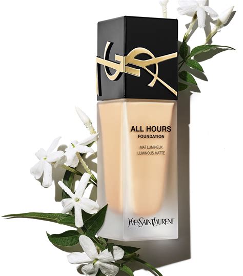 review ysl all hours foundation|ysl all hours foundation size.